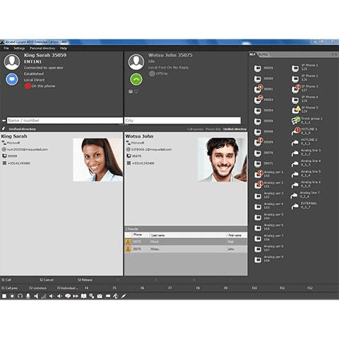 4059 Extended Edition (EE) Attendant Console, 480x480