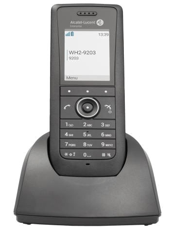 8158s 8168s wlan handset product screen with base