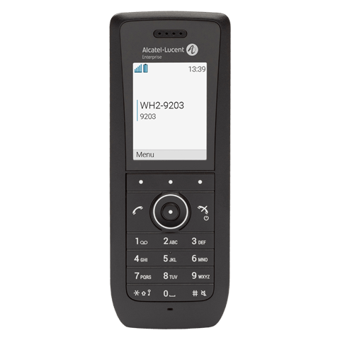 8158s 8168s wlan handset product screen image front