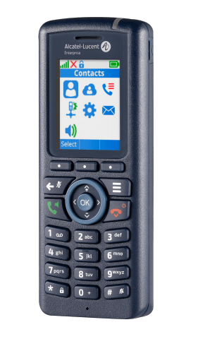 A front view of the 8214 Dect Handset.
