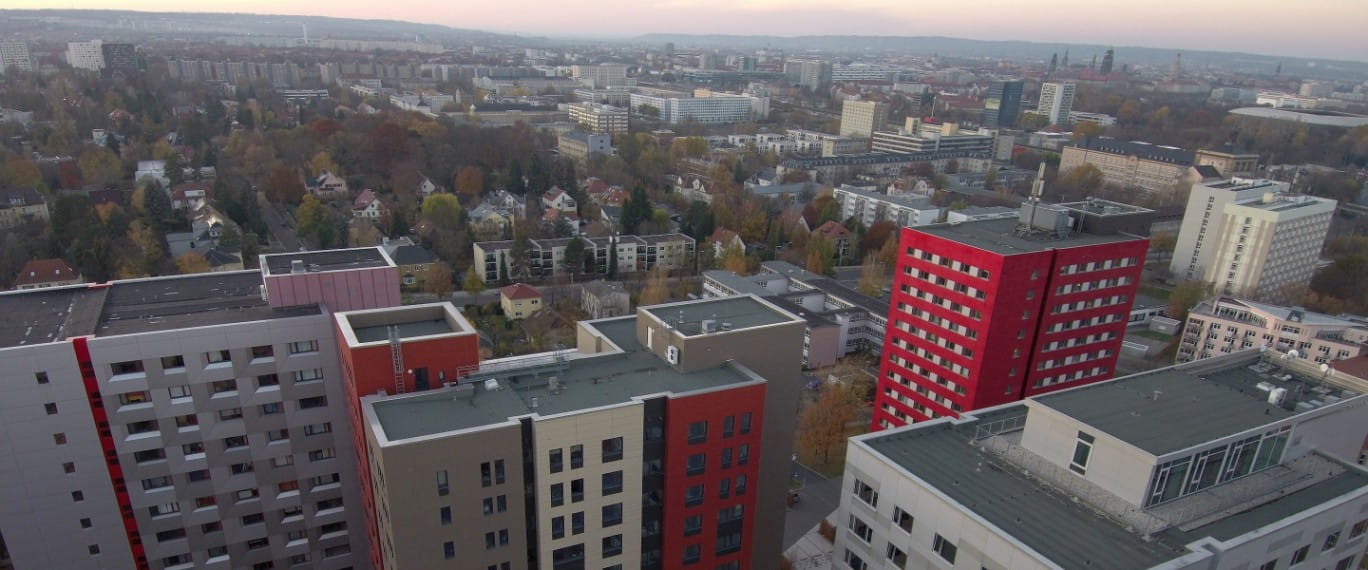 A city from the sky