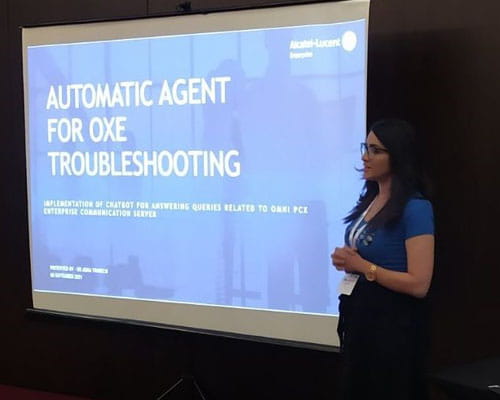 Asma at KES2021 AI event in Poland blog post image