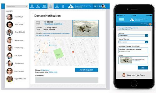 Damage notification