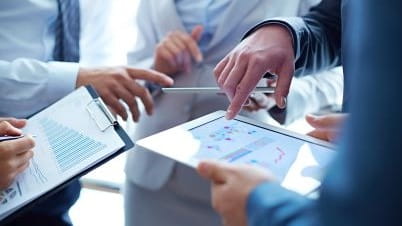 EDU Cybersecurity blog #3 - Cybersecurity: From A to Z on campus a group of people working on a project
