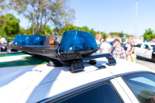 Police car for blog post on campus safety
