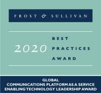 Frost Sullivan CPaaS award logo Frost Sullivan CPaaS award logo