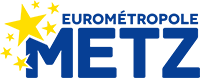 METZ EUROMETROPOLIS customer logo a blue and white logo