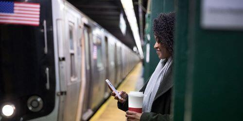 NY Subway with flag blog post image