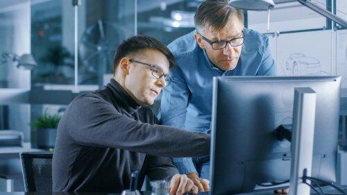 Older worker for blog body