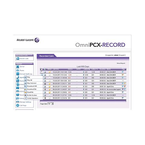 OmniPCX Record Suite 2 product OmniPCX Record Suite 2 product