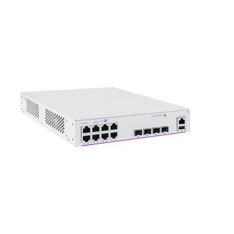 OmniSwith 2260 10 product image, right view a white rectangular object with a black background