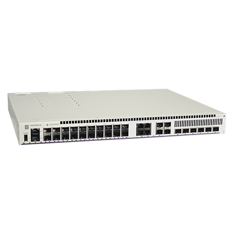 OmniSwitch 6570M-U28 white box with ports