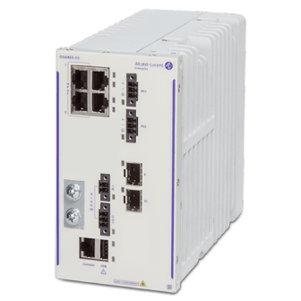 OmniSwitch 6465-p6. Front left view. Front left view of OmniSwitch OS6465-p6.