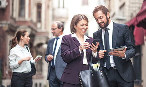 Connected people blog body