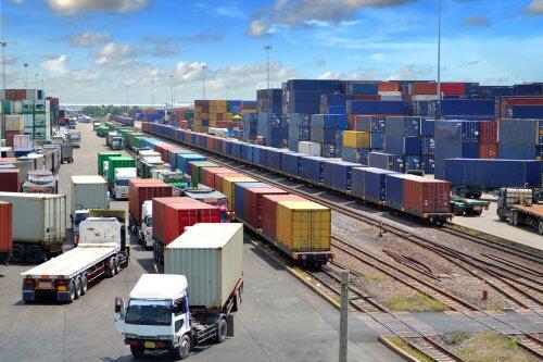 Container yard for blog post